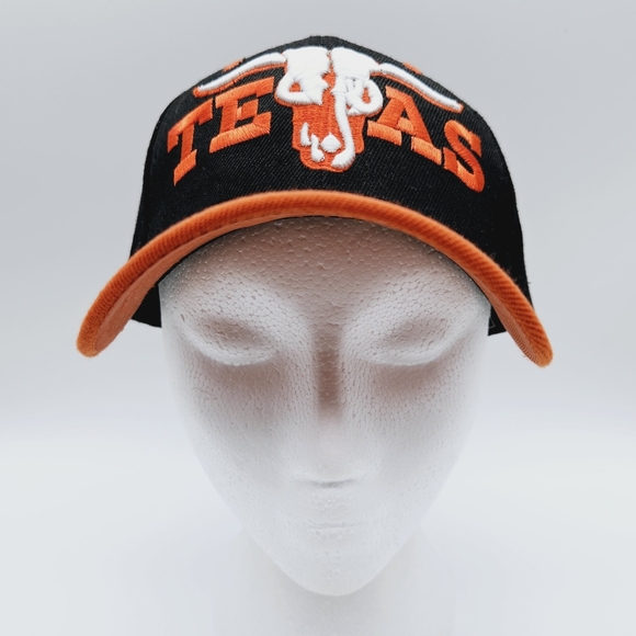 BULLBOT | Texas longhorn embroidered adjustable cap hat - Picture 1 of 7